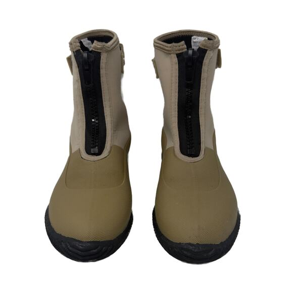 Magellan Outdoors Neoprene Front Zip Wading Boots Mens size 9 Tan/Cream - Picture 4 of 16